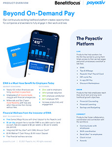 Payactiv-Benefitfocus-OnePager-ProductOverview