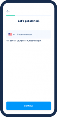 Step 4: Enter your mobile number and follow the instructions provided to verify it